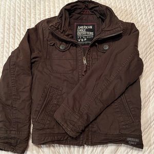 American Eagle Outfitters Men's brown Jacket